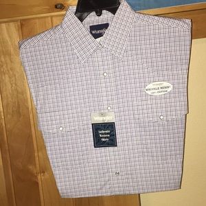 Men’s Wrangler Button Up Shirt Long Sleeve
